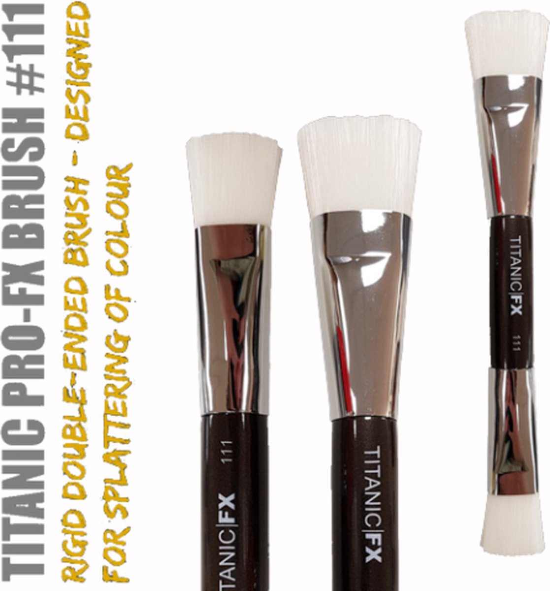 Titanic FX Double Ended Splatter Brush 111 | Special Effects penseel